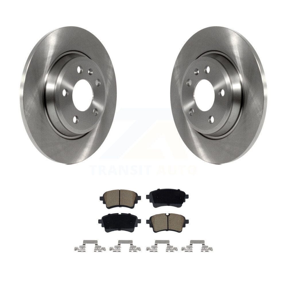 Kit de rotors de frein à disque arrière et plaquettes en céramique pour Audi A4 Quattro A5 Sportback