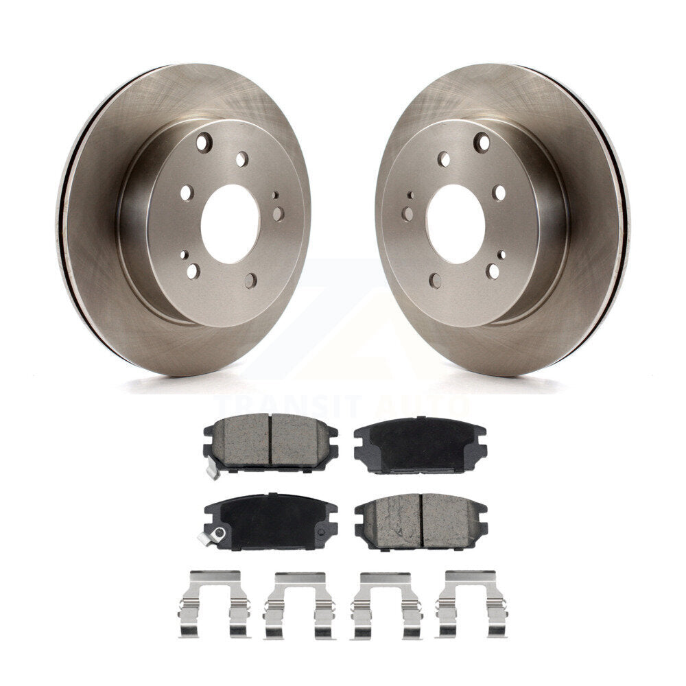 Kit de rotors de frein à disque arrière et de plaquettes en céramique pour Mitsubishi Eclipse Galant