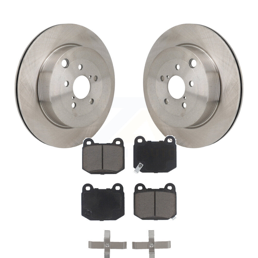 Kit de rotor de frein arrière et de plaquettes en céramique pour Subaru BRZ Toyota 86 avec frein Brembo