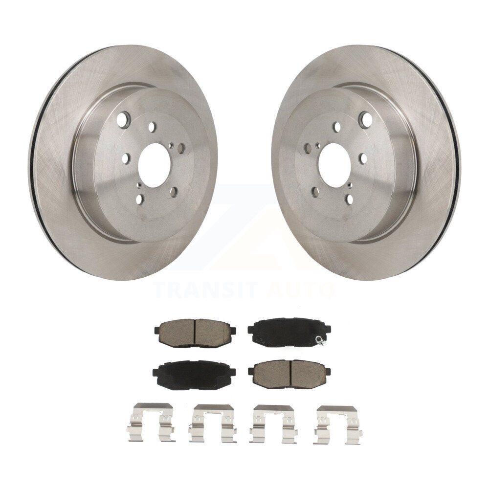 Kit de rotor de frein arrière et de plaquettes en céramique pour Subaru BRZ Toyota 86 avec frein Brembo