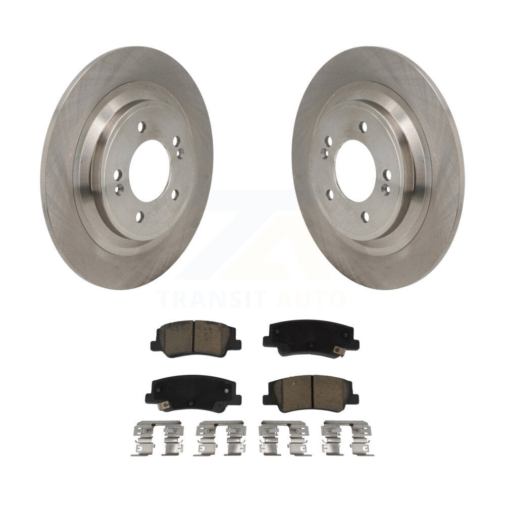 Kit de disques de frein à disque arrière et plaquettes en céramique, pour Hyundai Tucson Kia Sportage