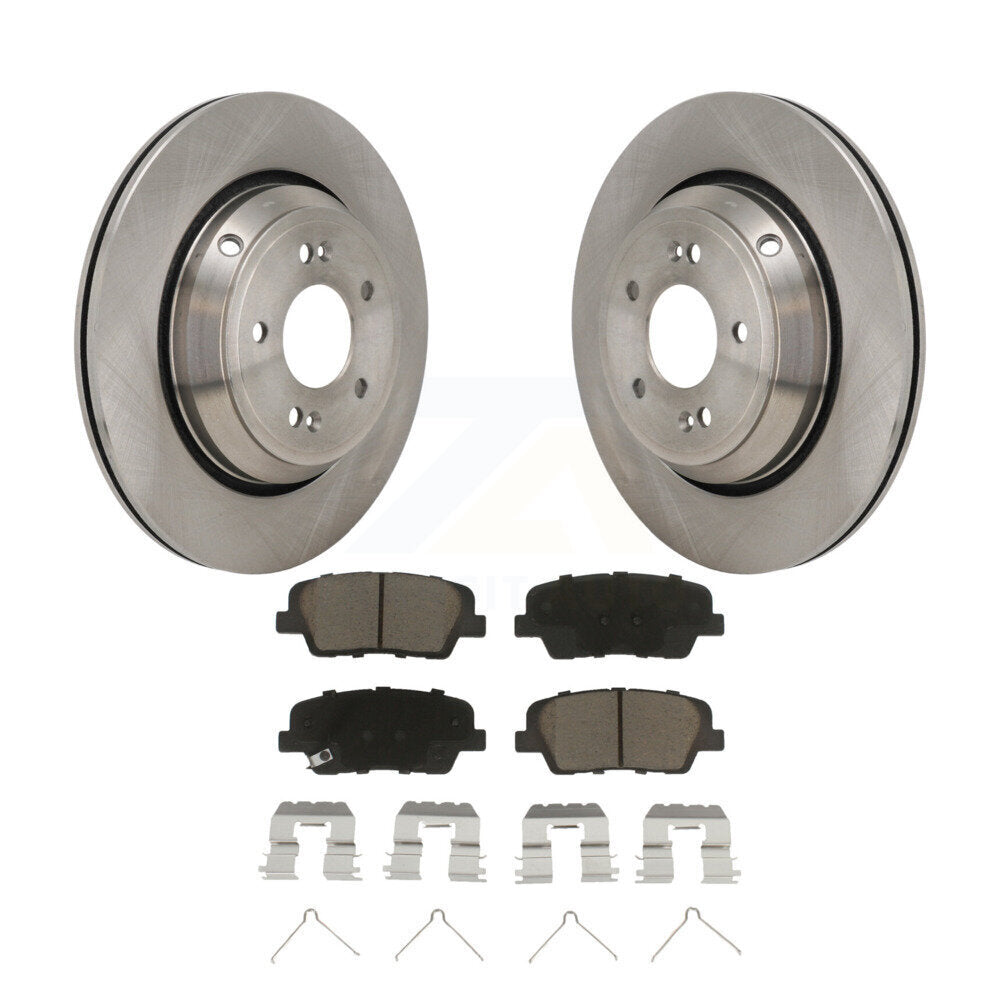 Kit de rotors de frein à disque arrière et plaquettes en céramique pour Genesis G70 Kia Stinger G80