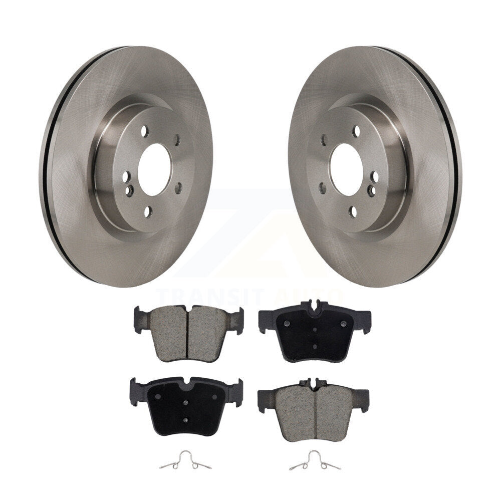 Kit de rotor de frein arrière et de plaquettes en céramique pour Mercedes-Benz GLC300 C43 AMG GLC43 C45