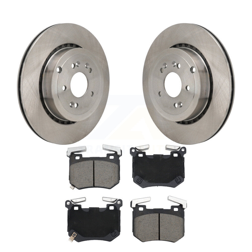 Kit de rotors de frein à disque arrière et plaquettes en céramique pour Genesis G70 Kia Stinger