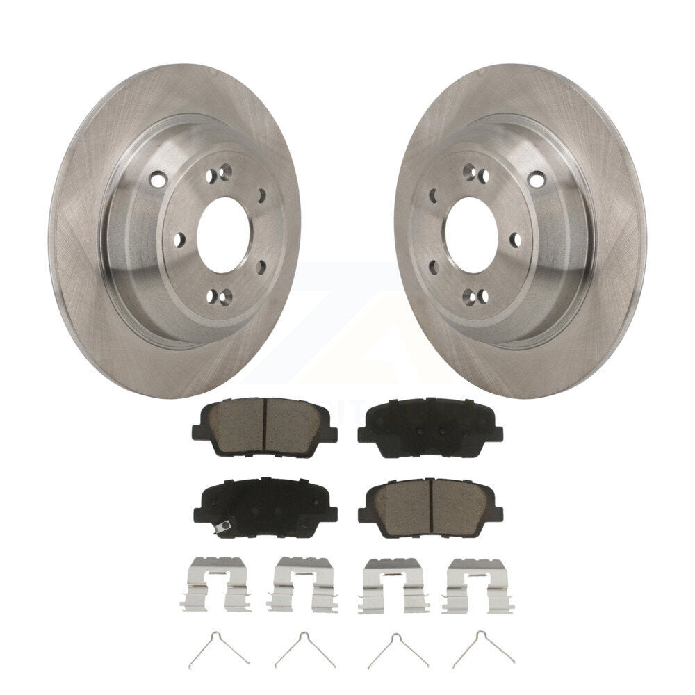 Kit de rotors de frein à disque arrière et plaquettes en céramique pour Genesis G70 Kia Stinger