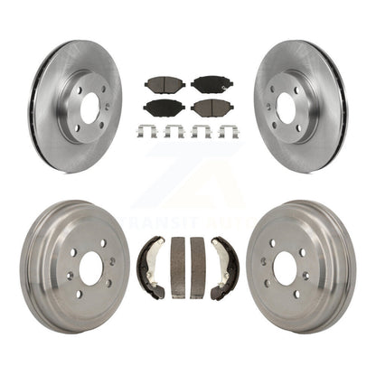 Kit de plaquettes et de tambour en céramique, Rotor de frein à disque avant et arrière, pour Chevrolet Spar 2016 – 2021
