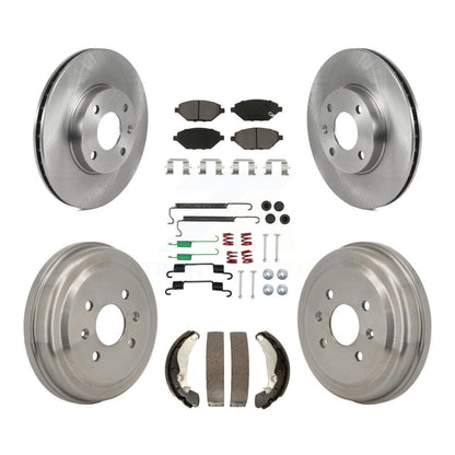Kit de tambours à plaquettes en céramique pour rotors de frein avant et arrière (7 pièces) pour Chevrolet Spar 2016-2021
