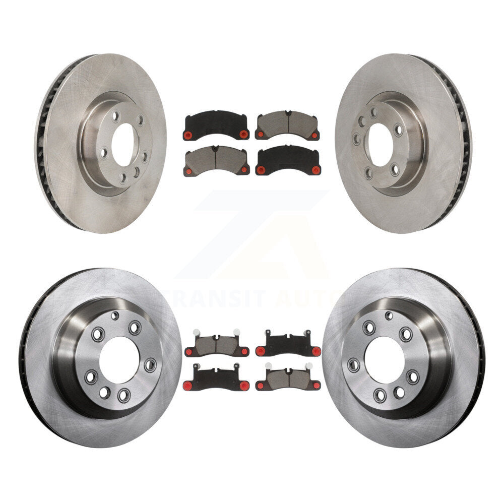 Kit de plaquettes en céramique pour Rotor de frein à disque avant et arrière (6 pièces) pour Volkswagen Touareg Porsch
