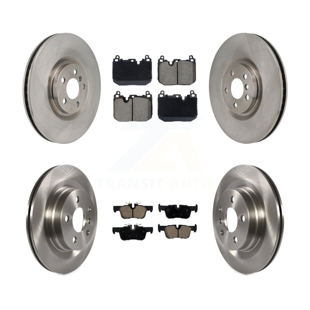 Kit de rotor de frein à disque avant et arrière et plaquettes en céramique (6 pièces) pour Mini Cooper Countryma