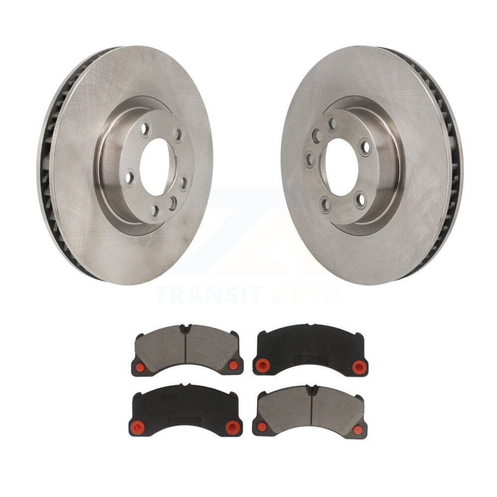 Rotors de frein à disque avant et Kit de plaquettes en céramique pour Volkswagen Touareg Porsche Cayenn