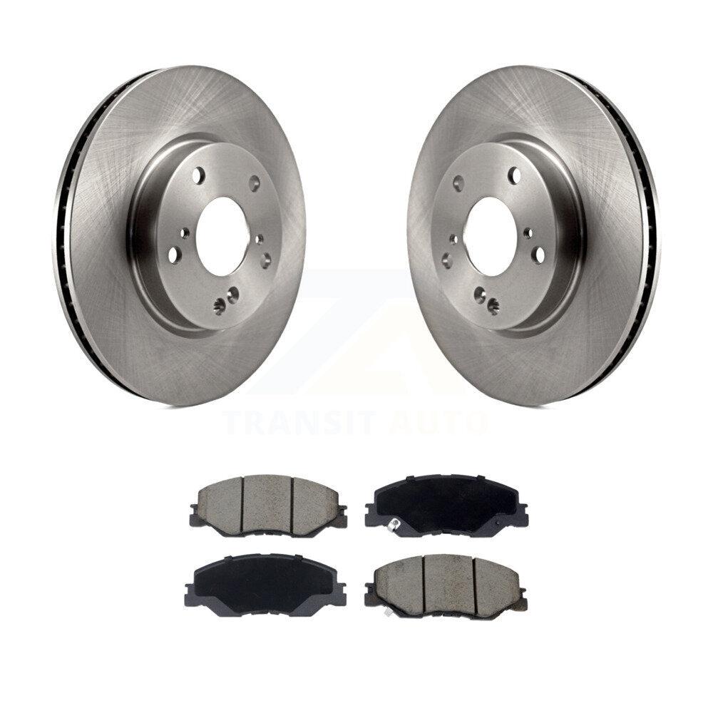 Kit de disques de frein à disque avant et plaquettes en céramique pour Honda Civic Insight K8C-103812