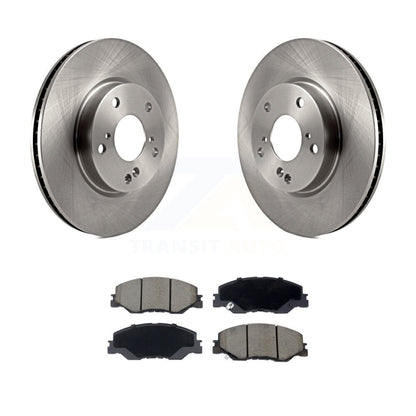 Kit de disques de frein à disque avant et plaquettes en céramique pour Honda Civic Insight K8C-103812