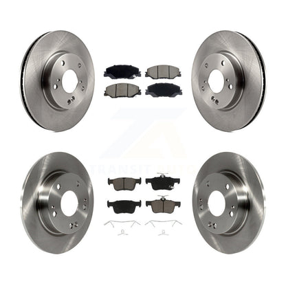 Kit de rotors de frein à disque avant et arrière et plaquettes en céramique pour Honda Civic K8C-103813