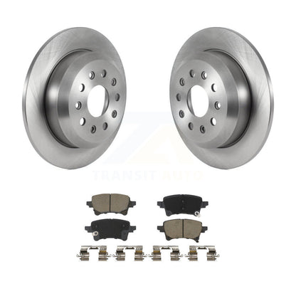 Kit de rotors de frein à disque arrière et plaquettes en céramique pour Jeep Wrangler K8C-103820