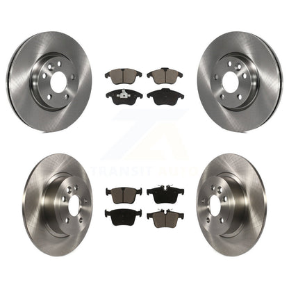 Kit de rotors de frein à disque avant et arrière et plaquettes en céramique pour Land Rover Range Evoque