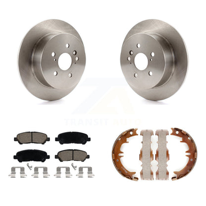 Kit de chaussures de stationnement avec plaquettes en céramique, Rotors à disque arrière, pour Toyota Highlander 2008 – 2013