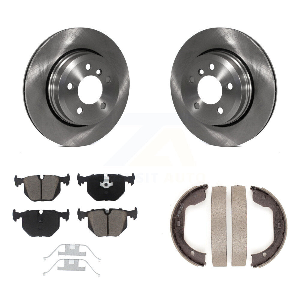 Kit de plaquettes en céramique et de patins de frein de stationnement, Rotors à disque arrière, pour BMW X3 2004 – 2010