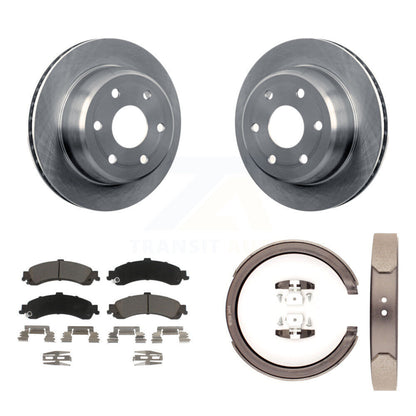 Kit de chaussures de stationnement avec plaquettes en céramique, Rotors à disque arrière, pour Chevrolet GMC Silverado 150
