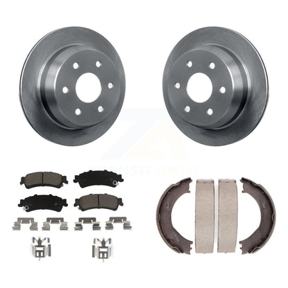 Kit de chaussures de stationnement avec plaquettes en céramique, Rotors à disque arrière, pour Chevrolet Silverado 1500 GM