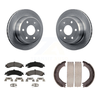 Kit de chaussures de stationnement avec plaquettes en céramique, Rotors à disque arrière, pour Chevrolet Silverado 1500 GM