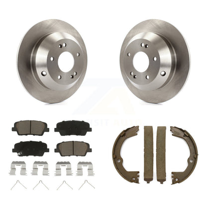 Kit de plaquettes en céramique et de freins de stationnement, Rotors à disque arrière, pour Kia Sorento