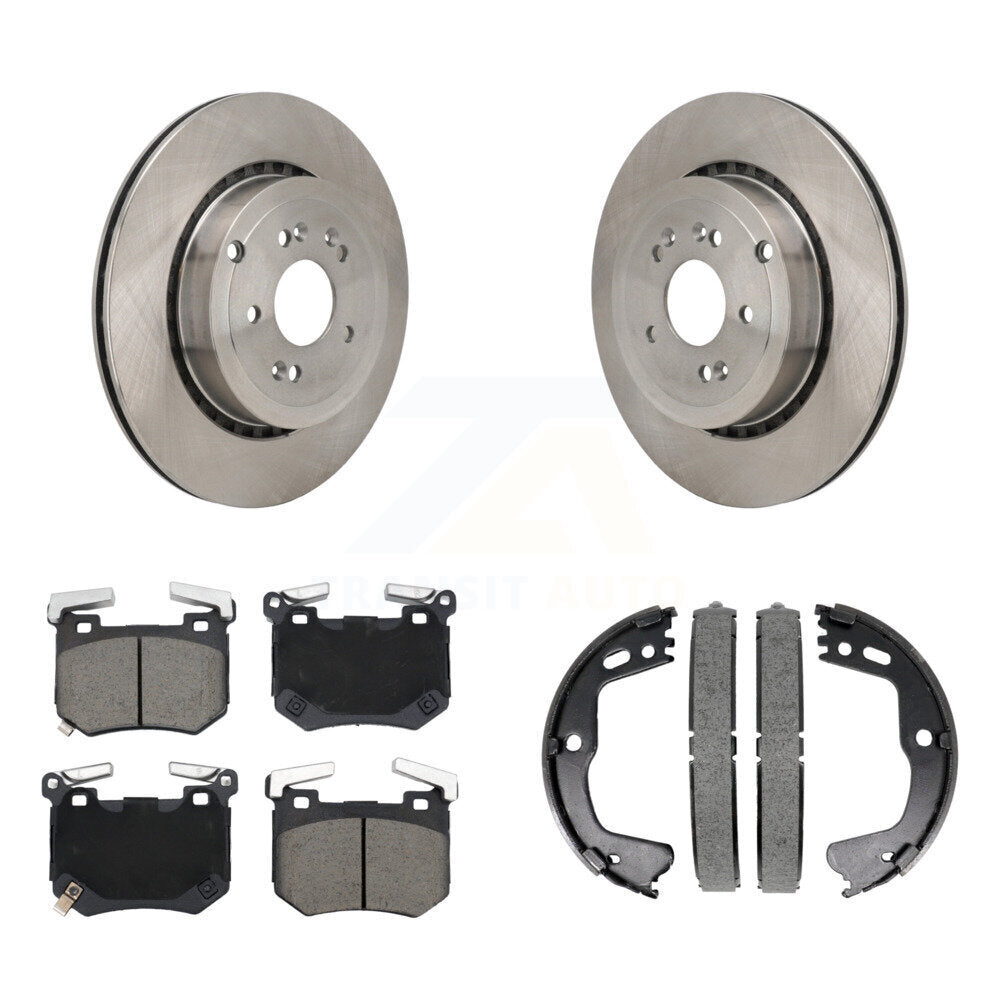 Kit de plaquettes en céramique et de chaussures de stationnement pour Rotors à disque arrière, pour Kia Stinger Genesis G70