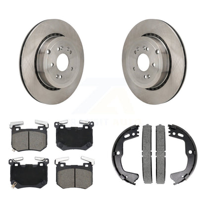 Kit de plaquettes en céramique et de chaussures de stationnement pour Rotors à disque arrière, pour Kia Stinger Genesis G70