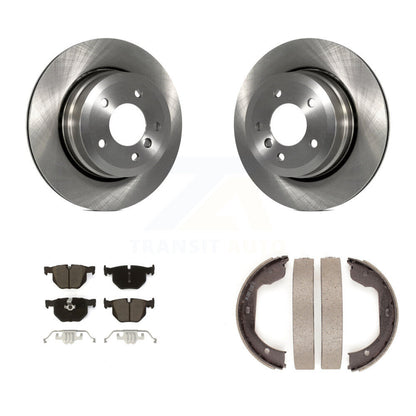Kit de plaquettes de disque en céramique et de chaussures de stationnement, Rotors arrière, pour BMW 530xi 528i xDrive 535