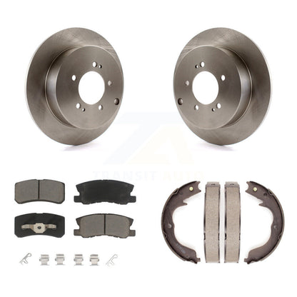 Kit de chaussures de stationnement avec plaquettes en céramique, Rotors à disque arrière, pour Mitsubishi Lancer Outlander