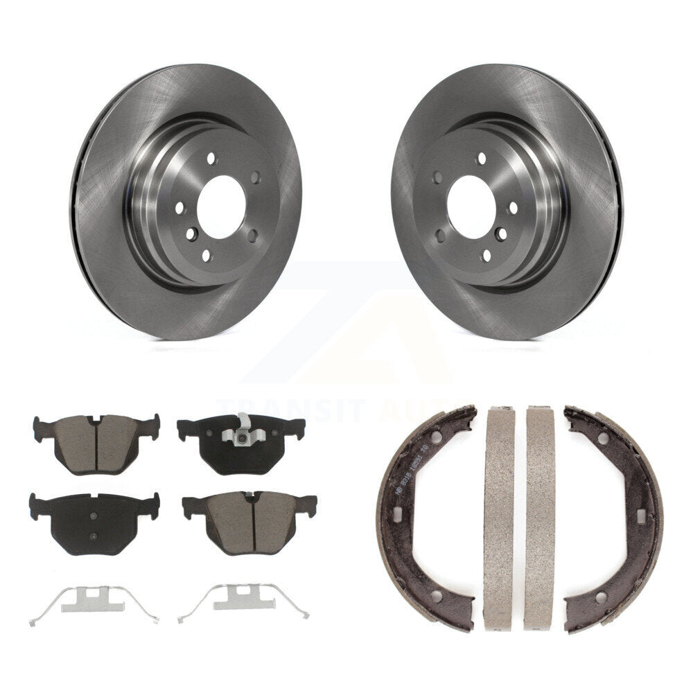 Kit de plaquettes en céramique et de chaussures de stationnement pour disques arrière, Rotors, pour BMW X1 335i xDrive 335x