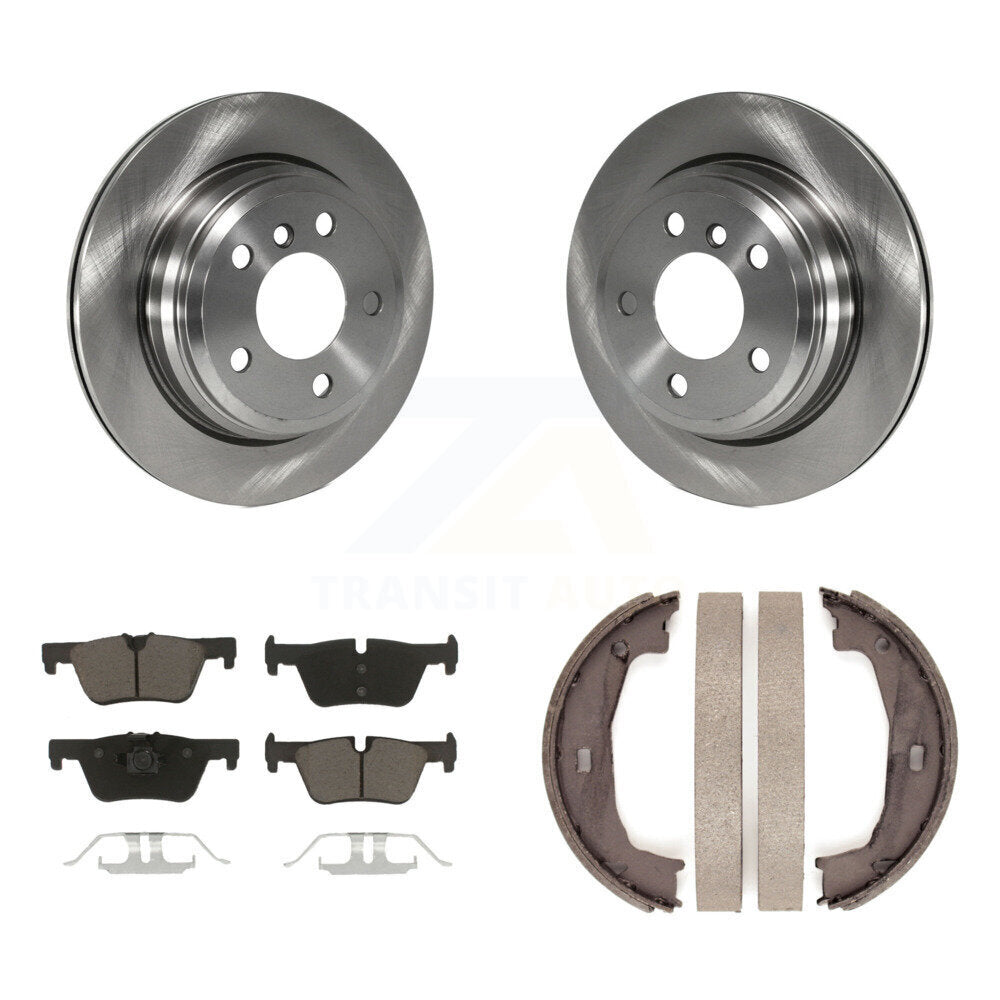 Kit de plaquettes en céramique et de chaussures de stationnement pour disques arrière, pour BMW 320i xDrive 428i Gran