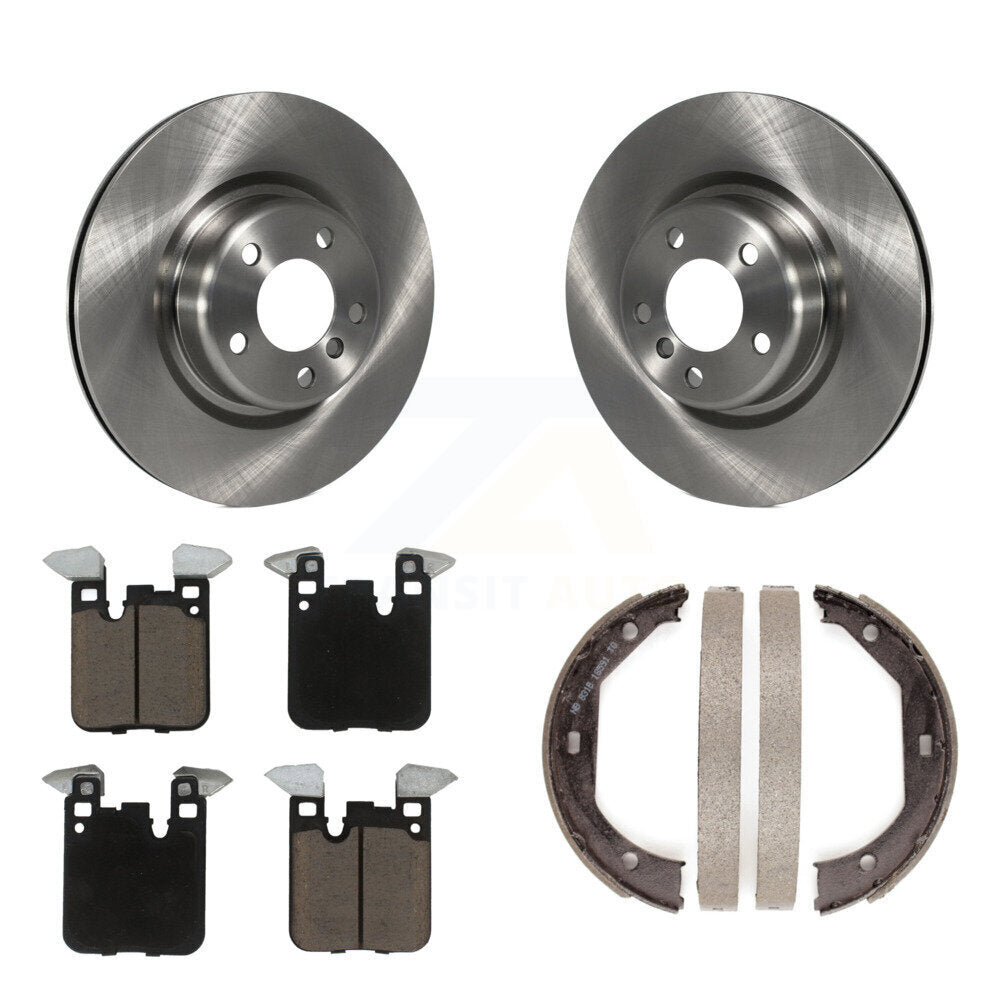 Kit de plaquettes en céramique et chaussures de stationnement pour disques arrière, Rotors, pour BMW 328i 320i xDrive 428i