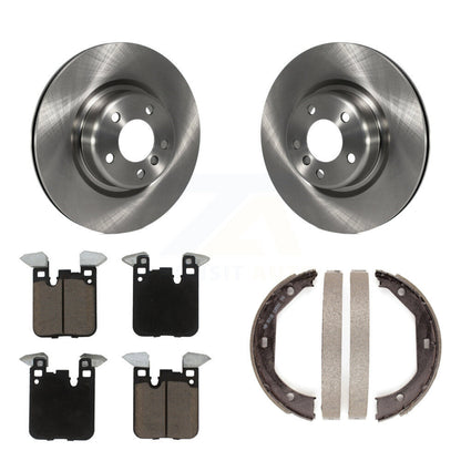 Kit de plaquettes en céramique et chaussures de stationnement pour disques arrière, Rotors, pour BMW 328i 320i xDrive 428i
