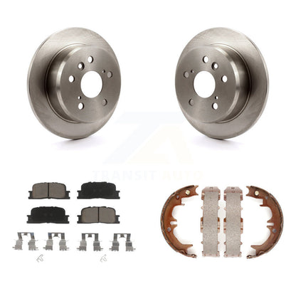 Kit de plaquettes en céramique et de chaussures de stationnement, Rotors à disque arrière, pour Toyota Camry Lexus ES33