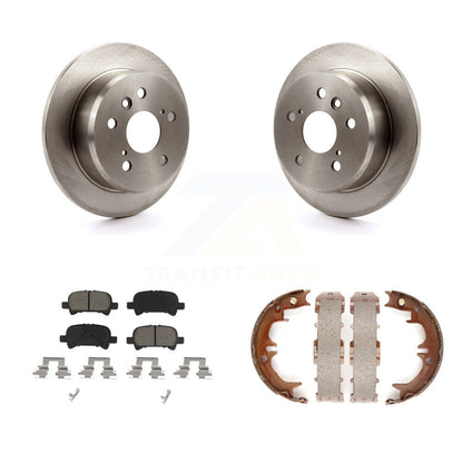 Kit de plaquettes en céramique et de chaussures de stationnement, Rotors à disque arrière, pour Toyota Camry Solara Avalo