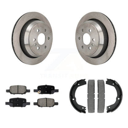 Kit de chaussures de frein de stationnement, Rotors à disque arrière, plaquettes en céramique, pour Chevrolet Colorado GM