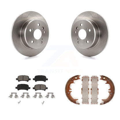 Kit de plaquettes en céramique et de chaussures de stationnement pour rotors de disque arrière, pour Toyota Avalon 2000 – 2004