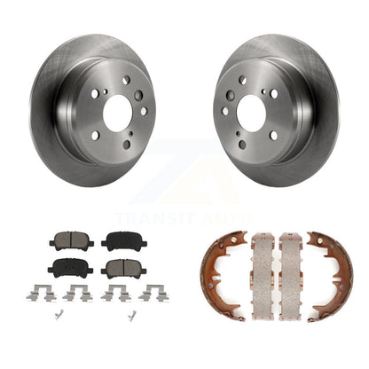 Kit de plaquettes en céramique et de freins de stationnement, Rotors à disque arrière, pour Toyota Camry Solara