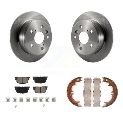 Kit de plaquettes en céramique et de chaussures de stationnement, Rotors à disque arrière, pour Toyota Camry Lexus ES30