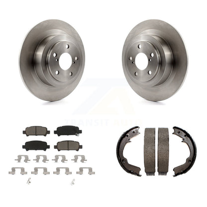 Kit de plaquettes en céramique et de patins de frein de stationnement pour rotors de disque arrière, pour Subaru Legac 2000