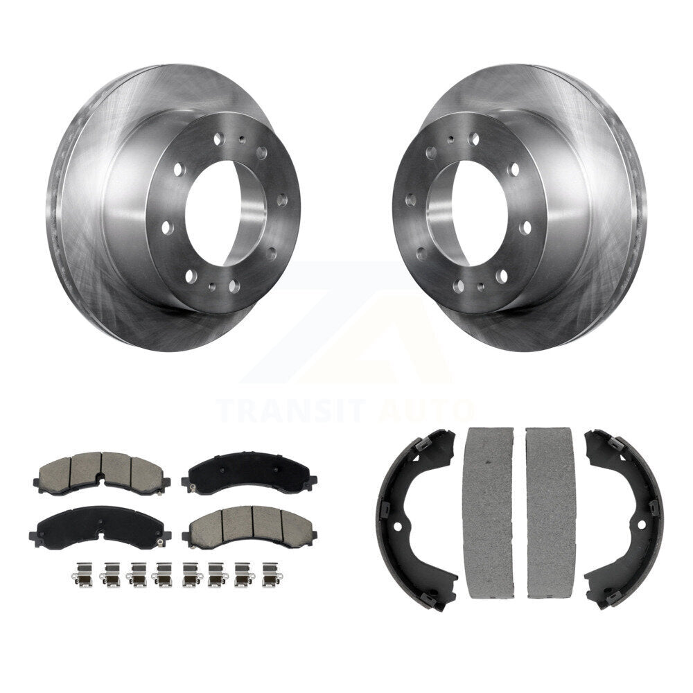 Kit de chaussures de stationnement avec plaquettes en céramique, Rotors à disque arrière, pour GMC Chevrolet Sierra 2500 H