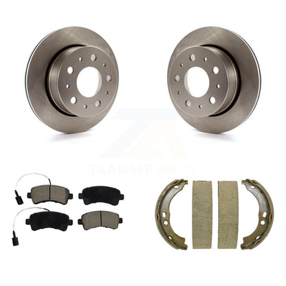 Kit de chaussures de stationnement avec plaquettes en céramique, Rotors à disque arrière, pour Ram ProMaster 2500 3500 150