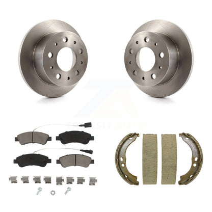Kit de chaussures de stationnement avec plaquettes en céramique, Rotors à disque arrière, pour Ram ProMaster 2500 3500 150
