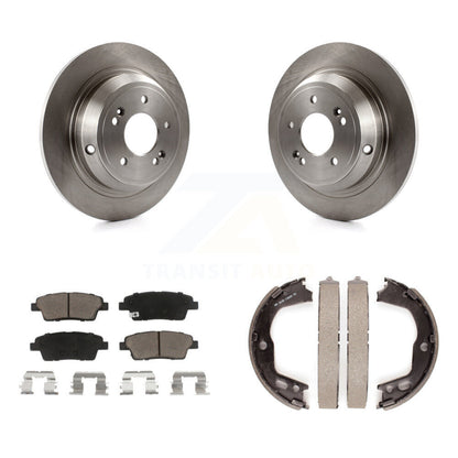 Kit de plaquettes en céramique et de freins de stationnement, Rotors à disque arrière, pour Hyundai Genesis