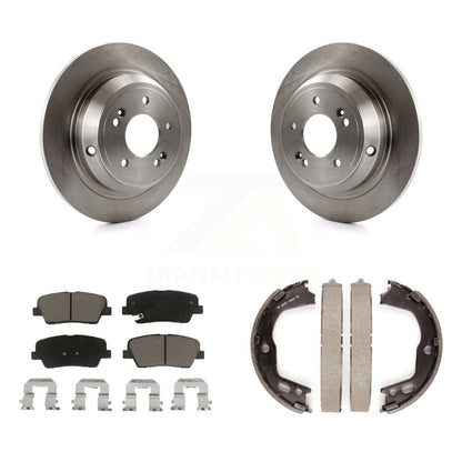 Kit de plaquettes en céramique et de freins de stationnement, Rotors à disque arrière, pour Hyundai Genesis