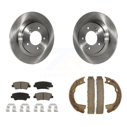 Kit de plaquettes en céramique et de freins de stationnement, Rotors à disque arrière, pour Hyundai Sonata Azer
