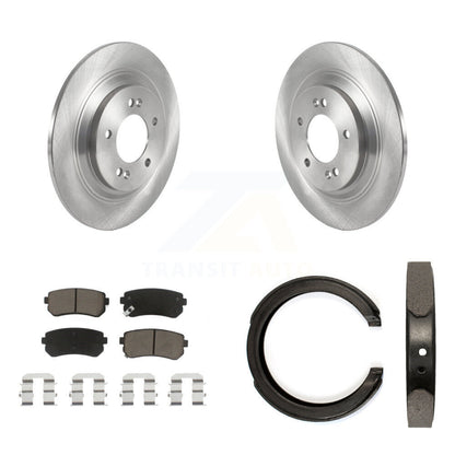 Kit de plaquettes en céramique et de freins de stationnement, Rotors à disque arrière, pour Kia Cadenza