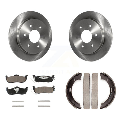 Kit de chaussures de stationnement avec plaquettes en céramique, Rotors à disque arrière, pour Nissan TITAN Armada INFINIT
