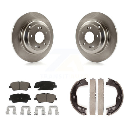 Kit de chaussures de frein de stationnement, Rotors à disque arrière, plaquettes en céramique, pour Hyundai Genesis Coupé