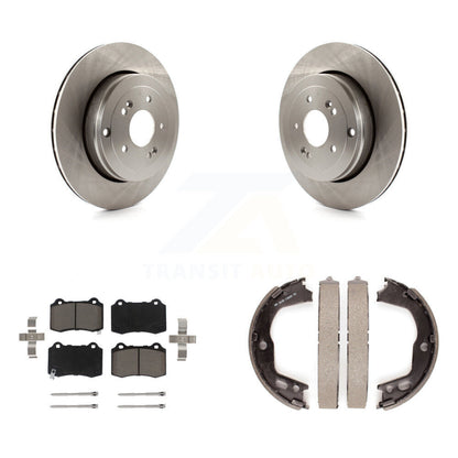 Kit de chaussures de frein de stationnement, Rotors à disque arrière, plaquettes en céramique, pour Hyundai Genesis Coupé